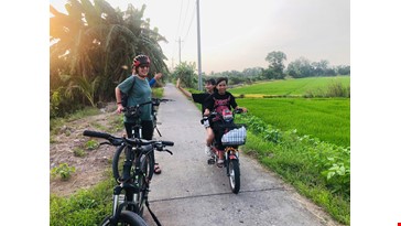 BIKING COUNTRYSIDE CAN THO ROUTE & PATH 65Km