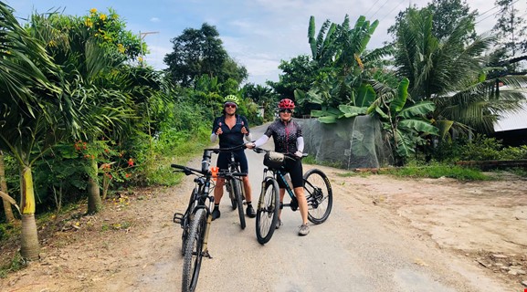 MEKONG ROUTE & PATH CAN THO - LONG XUYEN - CHAU DOC BY BIKE