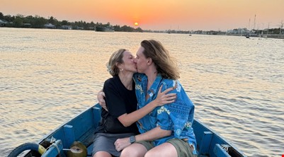 SUNSET WITH PRIVATE SAMPAN