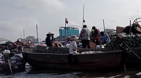 FLOATING MARKET& CYCLING ON VILLAGE